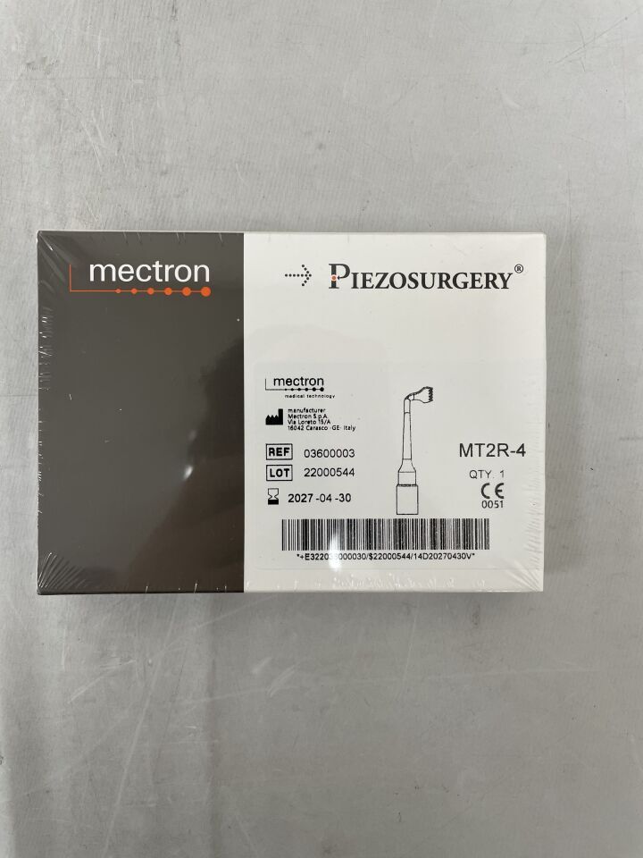 3600003 - MECTRON - PIEZOSURGERY MT2R-4 Surgical Insert for Standard Handpiece, () - ( Expiry Date: )