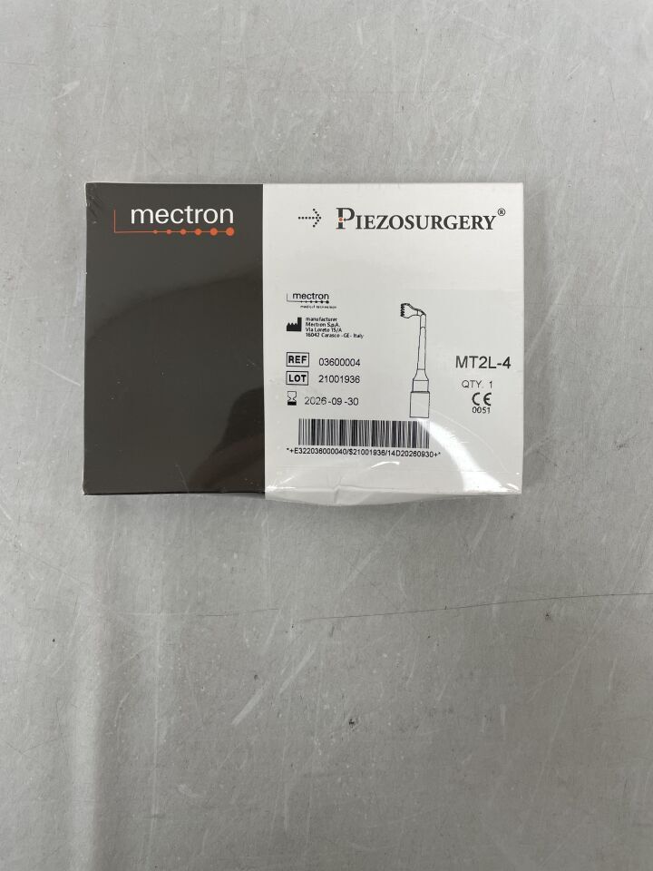 3600004 - MECTRON - PIEZOSURGERY MT2L-4 Surgical Insert for Standard Handpiece, (BX/1) - ( Expiry Date: 2026-09-30 )