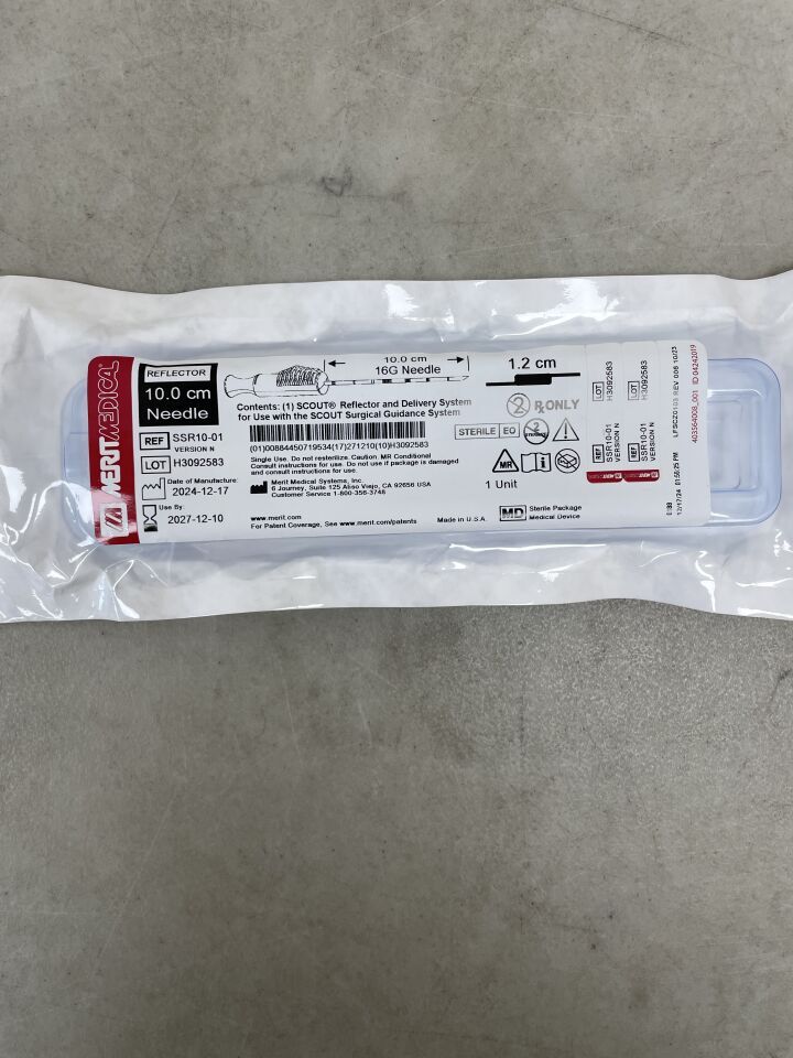 SSR10-01 - MERIT MEDICAL - SAVI Scout 10cm Needle, (EA) - ( Expiry Date: 2027-12-10 )