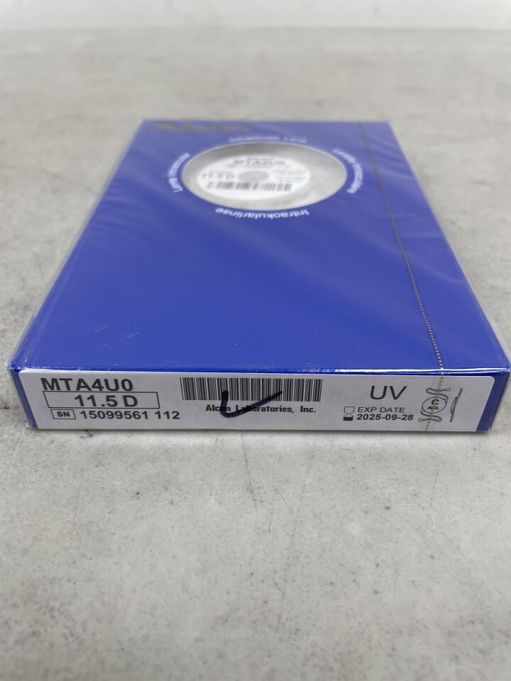 MTA4U0.115 - ALCON - Kelman Multiflex III Intraocular Lens, 11.5D, (BX/1) - ( Expiry Date: 2025-09-28 )
