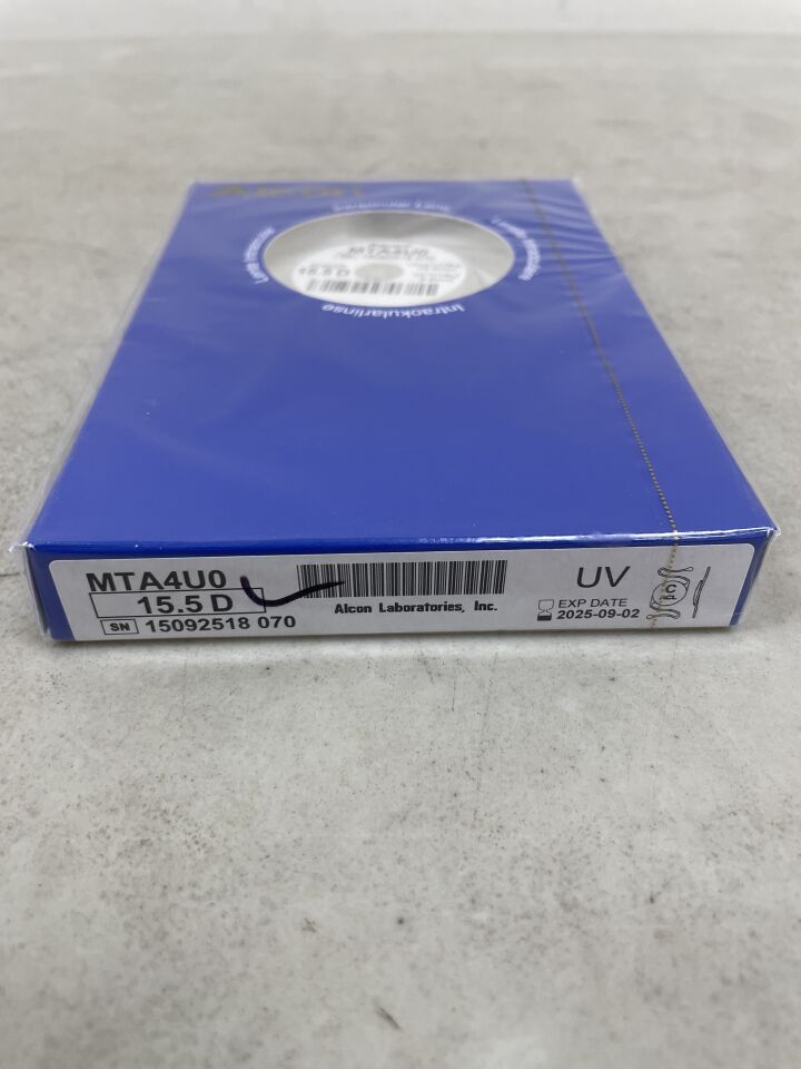 MTA4U0.155 - ALCON - Kelman Multiflex III Intraocular Lens, 15.5D, (BX/1) - ( Expiry Date: 2025-09-29 )