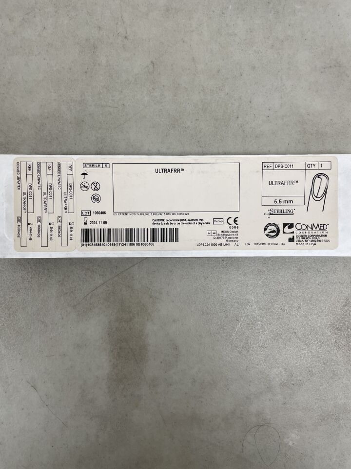 DPS-C011 - CONMED - Ultra Dual Purpose Blade 5.5mm UltraFRR, (EA) - ( Expiry Date: 2024-11-09 )