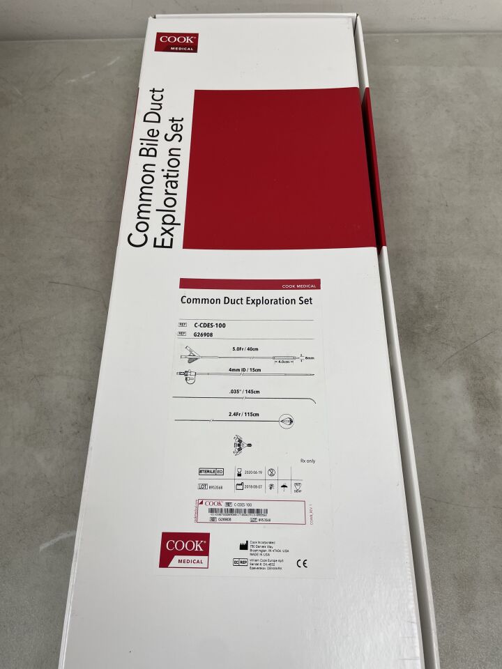 G26908 - COOK - Common Bile Duct Exploration Set, (BX/1) - ( Expiry Date: 2020-06-19 )