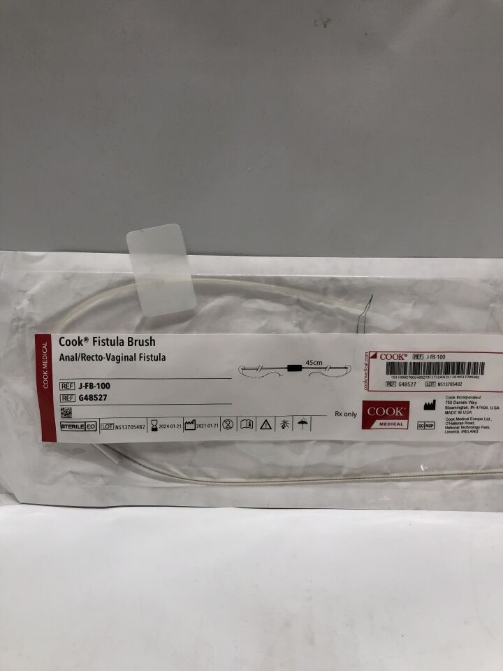 G48527 - COOK - Fistula Brush, 46 cm Length, (EA) - ( Expiry Date: 2025-02-17 )