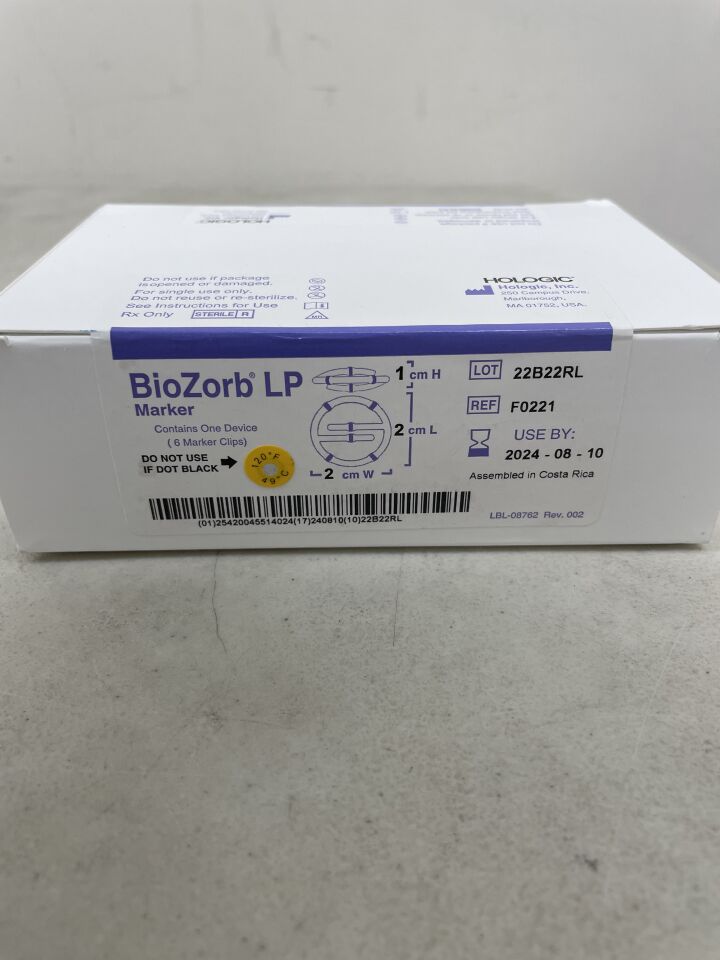 F0221 - HOLOGIC - Focal Therapeutics BioZorb Marker, 2 L x 2 W x 1 cm H, (BX/1) - ( Expiry Date: 2024-08-10 )