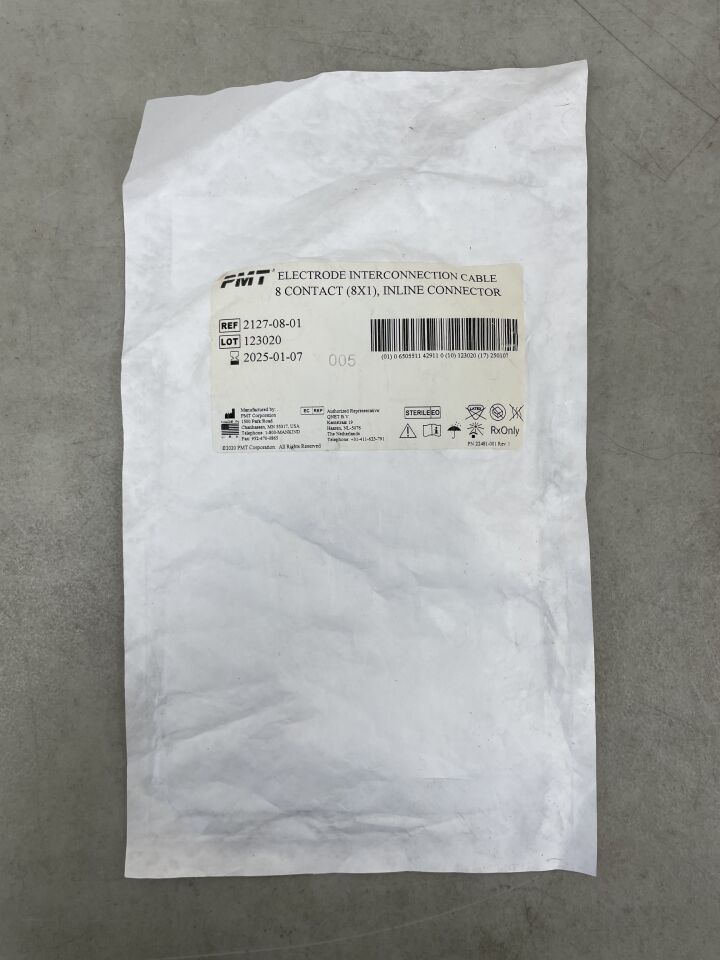 2127-08-01 - PMT - interconnection cable, 8 contact (8x1), inline connector, (EA) - ( Expiry Date: 2025-01-07 )