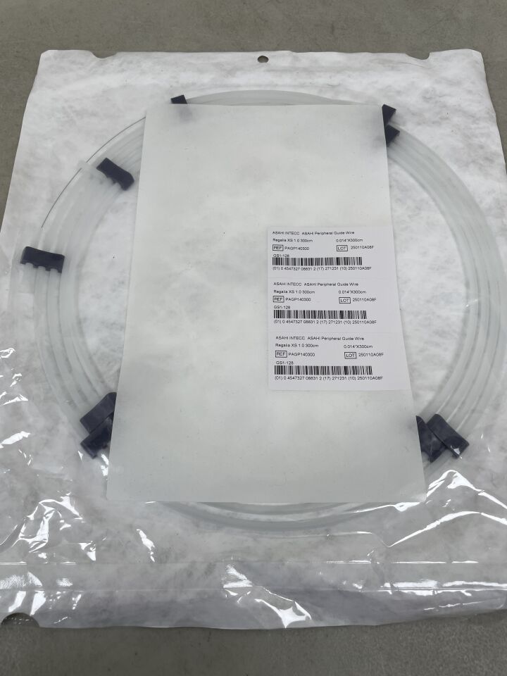 PAGP140300 - ASAHI - Regalia XS Peripheral Guide Wire 1.0, 300cm, (EA) - ( Expiry Date: 2027-12-31 )