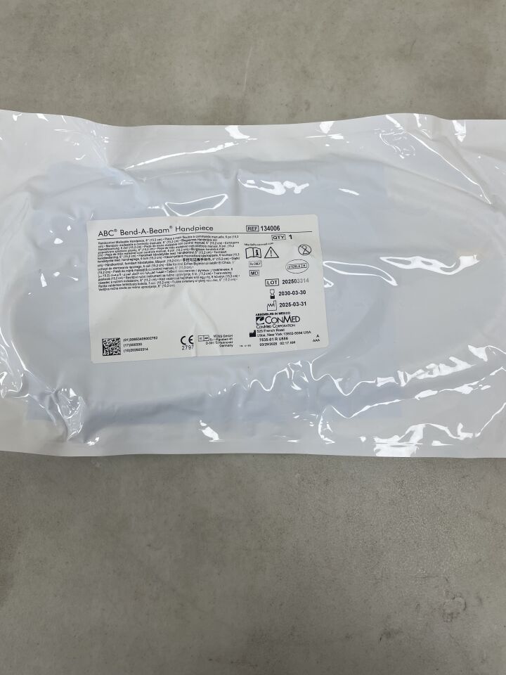 134006 - CONMED - ABC Bend-A-Beam Handpiece 6", (EA) - ( Expiry Date: 2030-03-30 )