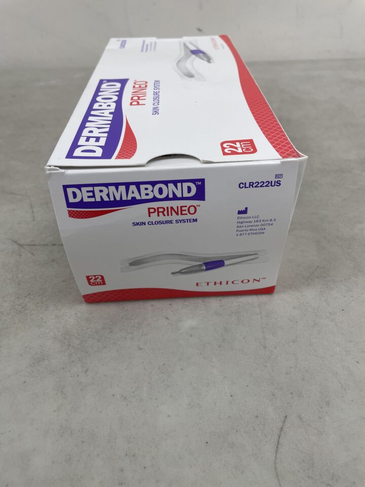CLR222US - ETHICON - Dermabond Prineo Skin Closure System, 22 cm, Violet, (BX/2) - ( Expiry Date: 2023-07-31 )