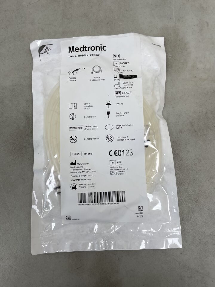 203CXC - MEDTRONIC - Coaxial Umbilical Cable, (EA) - ( Expiry Date: 2025-03-13 )