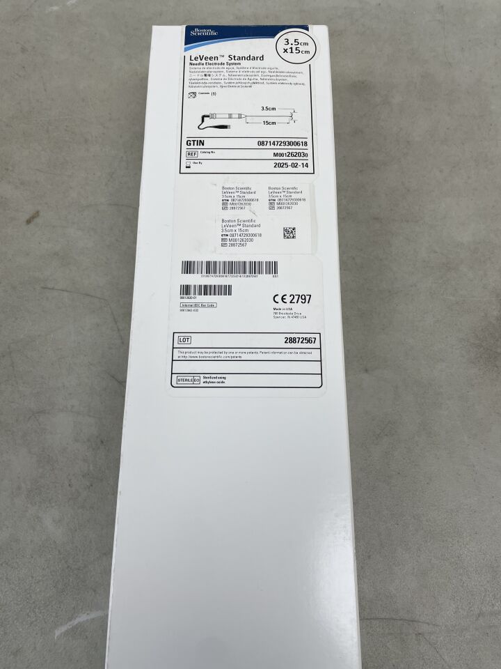 26203 - BOSTON SCIENTIFIC - LeVeen Standard Needle Electrode System - 3.5cm x 15cm, (BX/1) - ( Expiry Date: 2025-02-14 )