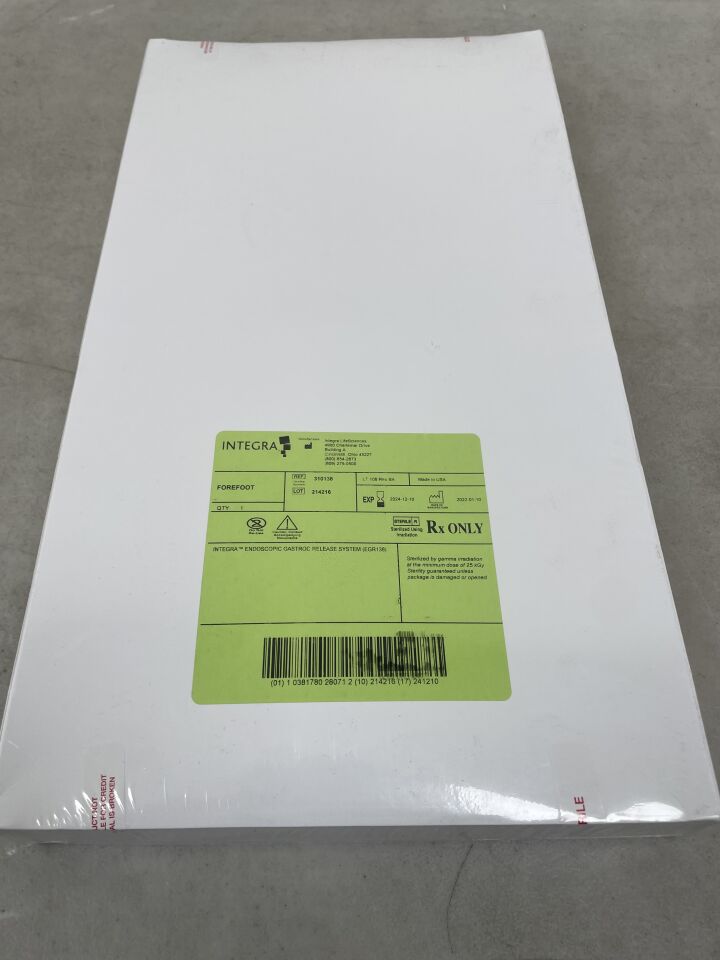 310138 - INTEGRA - Endoscopic Gastroc Release System EGR138, (BX/1) - ( Expiry Date: 2024-12-10 )