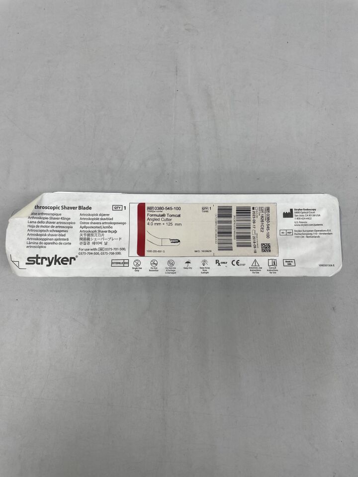 0380-545-100 - STRYKER - Formula 4.0mm Angled Tomcat, (EA) - ( Expiry Date: 2024-10-16 )