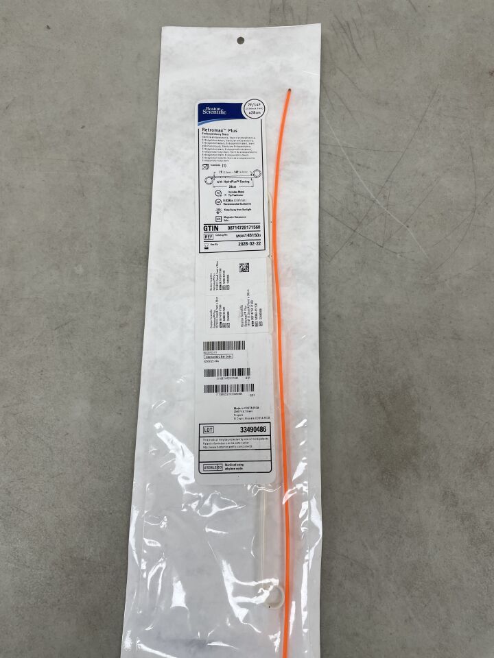 145150 - BOSTON SCIENTIFIC - Retromax Plus Endopyelotomy Stent - 7-14Fr x 28cm , ( EA ) - ( Expiry Date : 2028-02-22 )