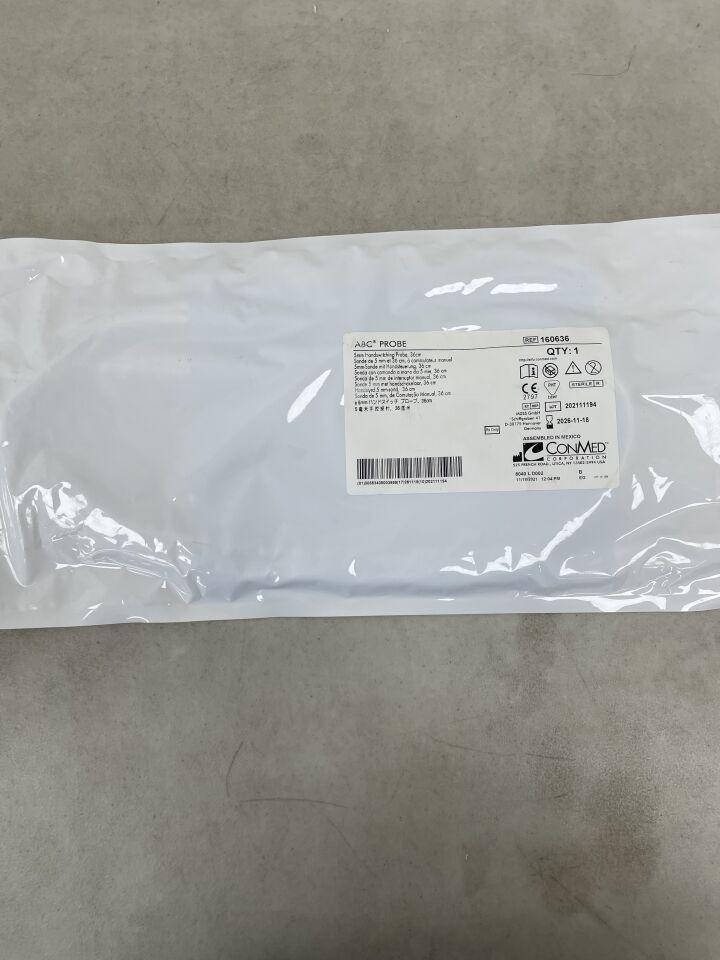 160636 - CONMED - 5mm ABC Laparoscopic Probe with Handswitch, 36cm, (EA) - ( Expiry Date: 2026-11-18 )