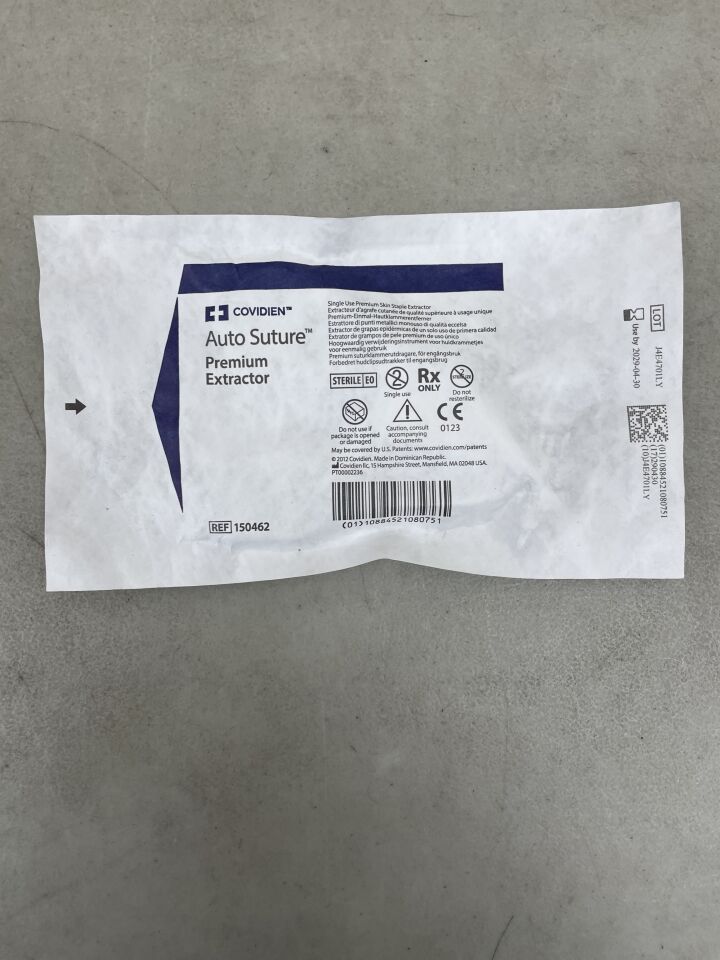 150462 - COVIDIEN - Premium Scissor Style Handle Staple Removal Kit , ( EA ) - ( Expiry Date : 2029-04-30 )
