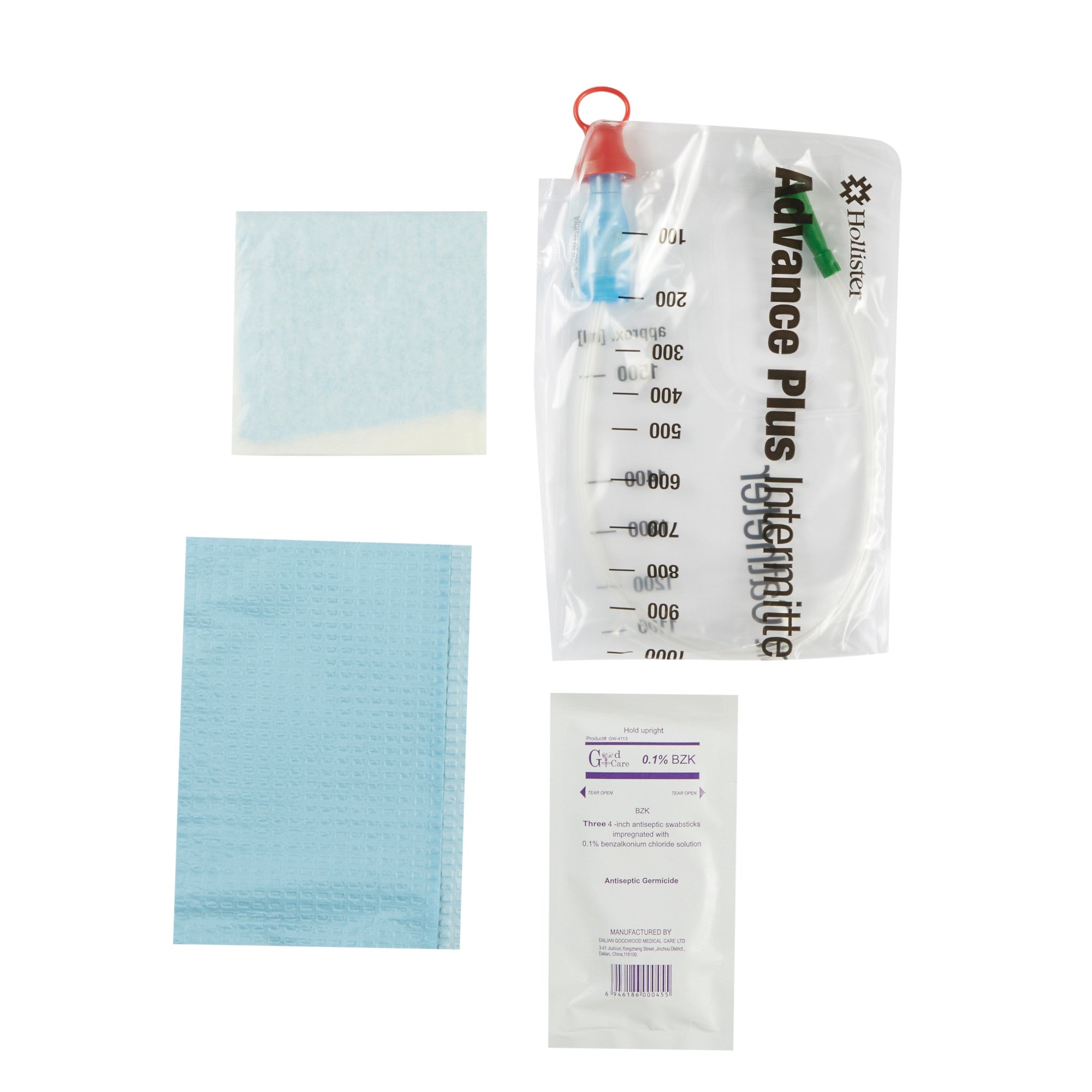 557351 - Advance - Intermittent Closed System Catheter Tray Advance Plus Straight Tip 14 Fr. Without Balloon PVC 96144 Pack of 1, (EA)