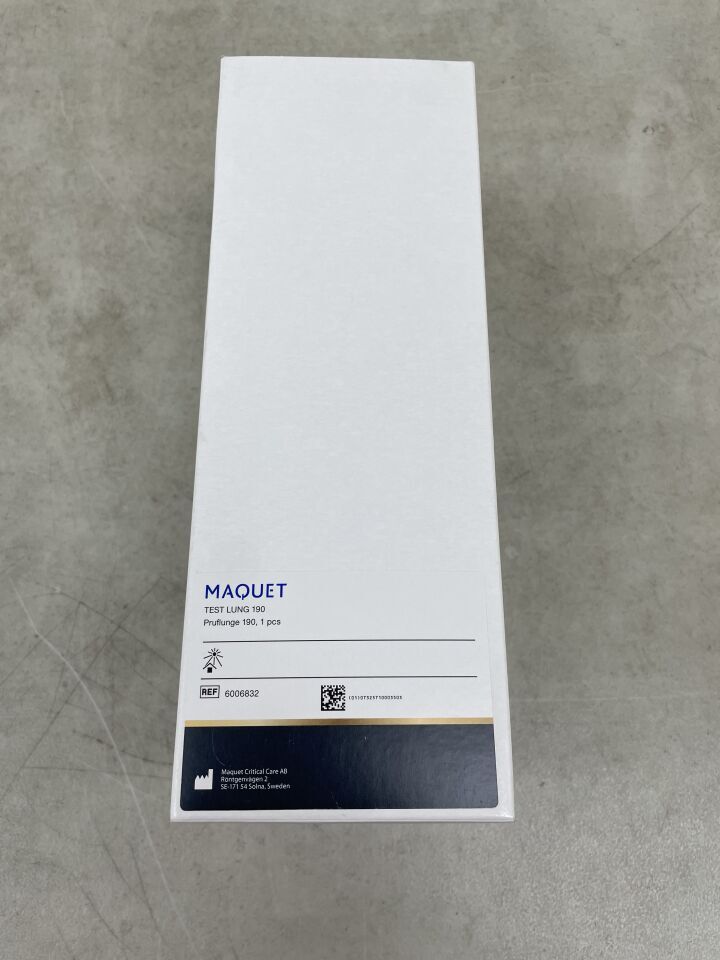 6006832 - MAQUET - TEST LUNG 190, (BX/1) - ( Expiry Date: 2099-12-31 )