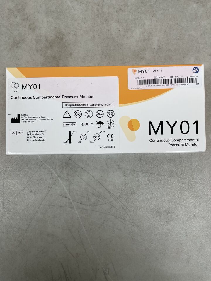 -0001 - MY01 - MY01 Continuous Compartmental Pressure Monitor , ( ) - ( Expiry Date : 2026-06-28 )