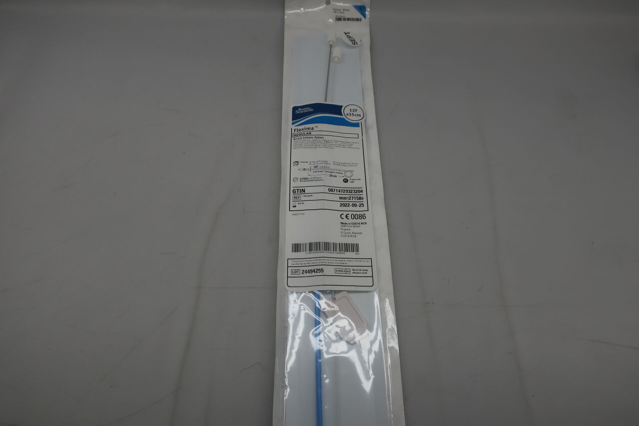 27158 - BOSTON SCIENTIFIC - Flexima Biliary Catheter System - Regular - 12Fr x 35cm, (EA) - ( Expiry Date: 2025-07-18 )