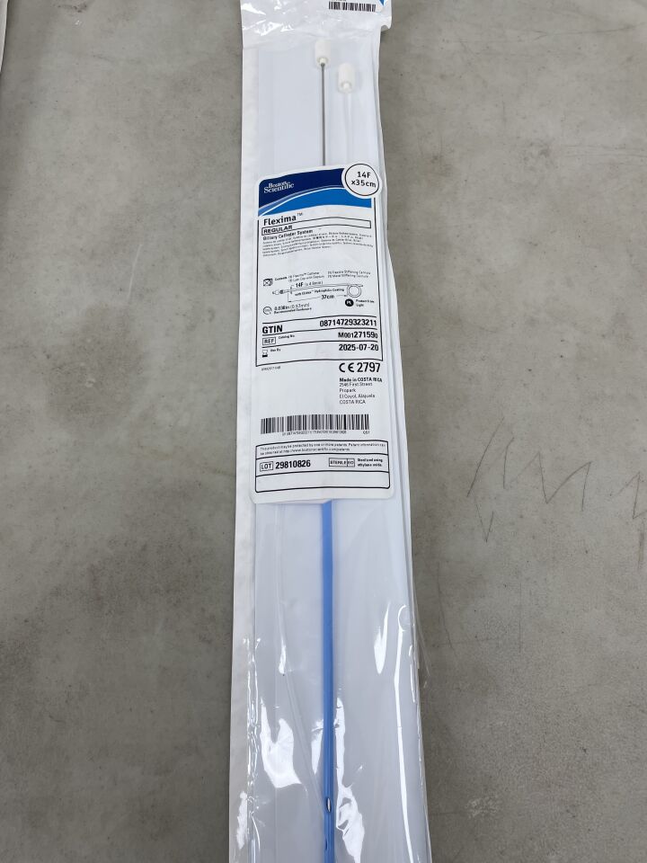 27159 - BOSTON SCIENTIFIC - Flexima Biliary Catheter System - Regular - 14Fr x 35cm, (EA) - ( Expiry Date: 2025-07-20 )