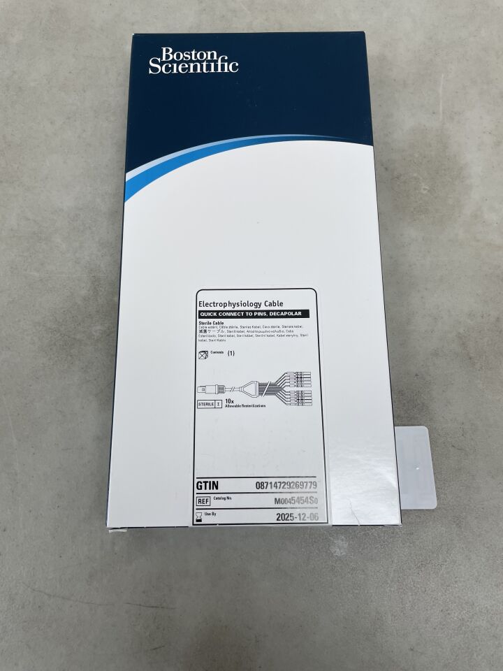 5454S - BOSTON SCIENTIFIC - Electrophysiology Cable - Quick Connect to Pins, Quadripolar, (BX/1) - ( Expiry Date: 2025-12-06 )