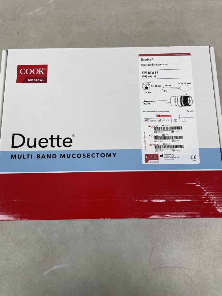 G35129 - COOK - Duette Multi-Band Mucosectomy - DT-6-5F - 9.5-13mm x 5Fr, (BX/1) - ( Expiry Date: 2025-10-02 )