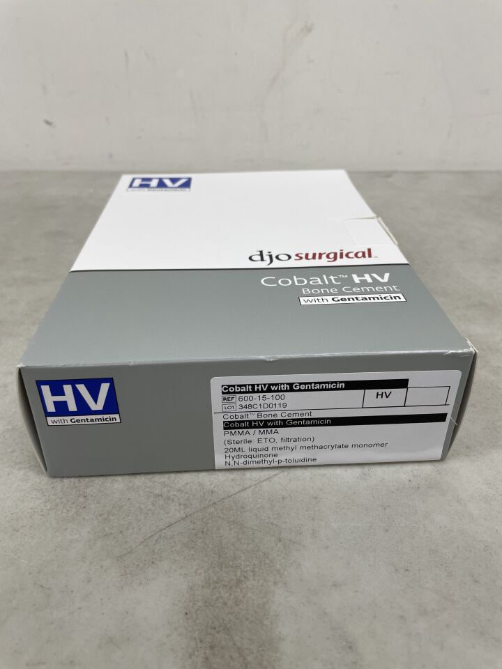 600-15-100 - DJO SURGICAL - Cobalt HV With Gentamicin, (BX/1) - ( Expiry Date: 2025-11-28 )