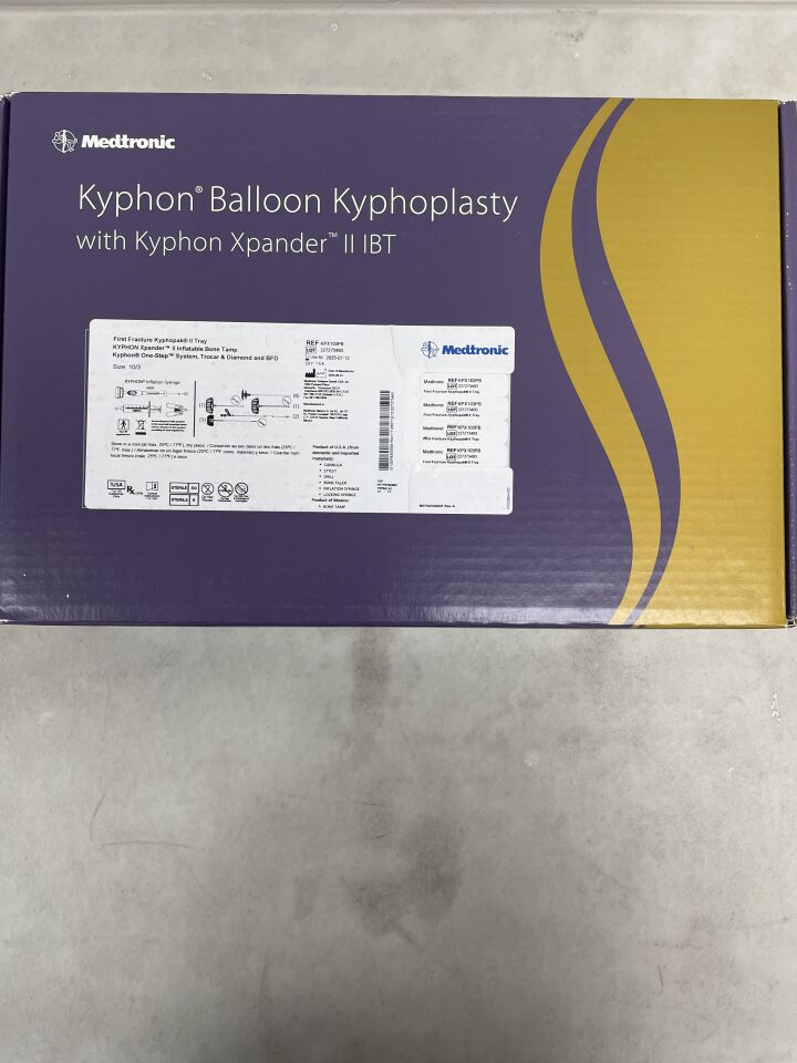 KPX103PB - MEDTRONIC - First Fracture Kyphopak II Tray KYPHON Xpander II 10/3, (BX/1) - ( Expiry Date: 2025-07-12 )