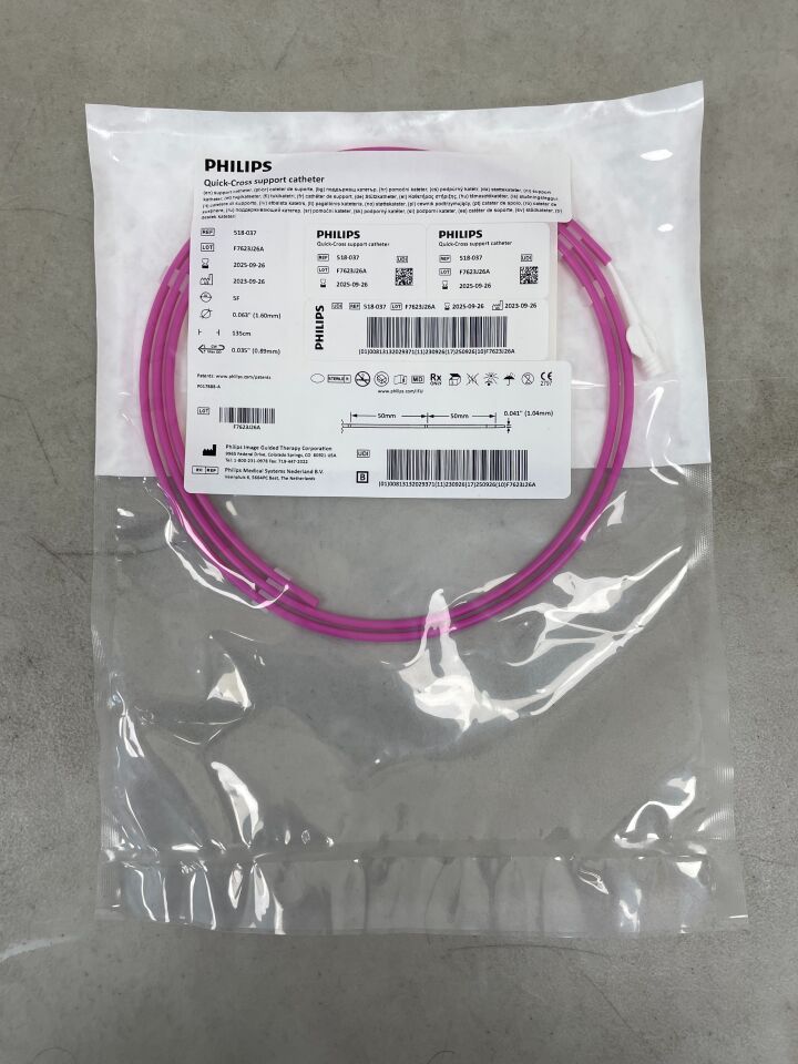 518-037 - PHILIPS - Quick-Cross Support Catheter, 0.035 in. Guidewire Compatibility, (EA) - ( Expiry Date: 2025-09-26 )
