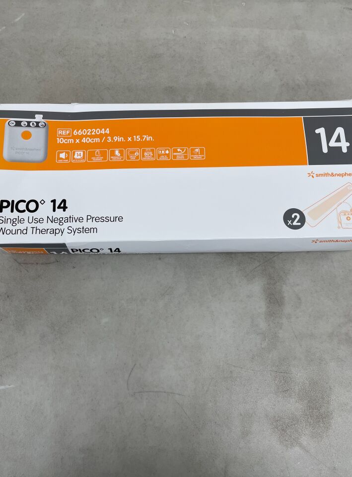 66022044 - SMITH & NEPHEW - PICO 14 Negative Pressure Wound Therapy Kit, 10 x 20 cm, (BX/1) - ( Expiry Date: 2025-10-01 )