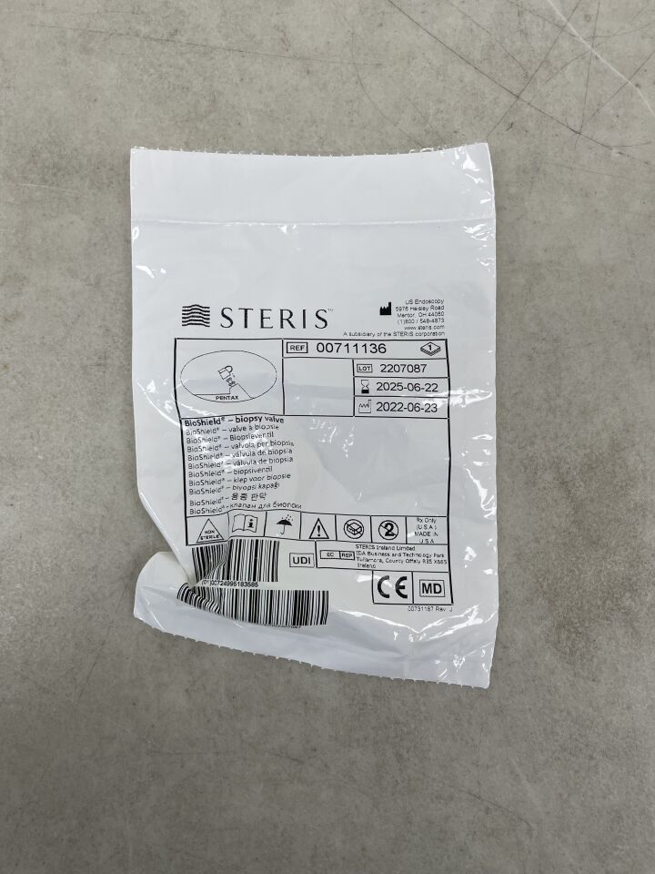711136 - STERIS - bioshield green biopsy valve, pentax, (EA) - ( Expiry Date: 2025-06-22 )