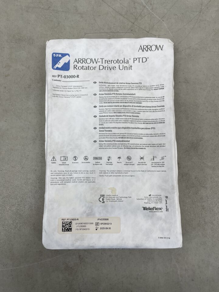 PT-03000-R - TELEFLEX - Arrow-Trerotola PTD Rotator Drive Unit, (EA) - ( Expiry Date: 2025-09-30 )