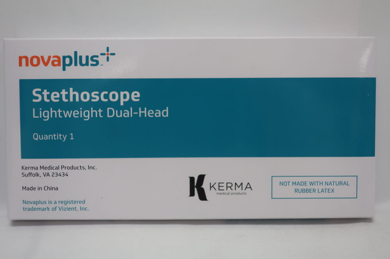 V4305A - NOVAPLUS - Lightweight Dual-Head Stethoscope, (BX/1) - ( Expiry Date: 2099-01-01 )