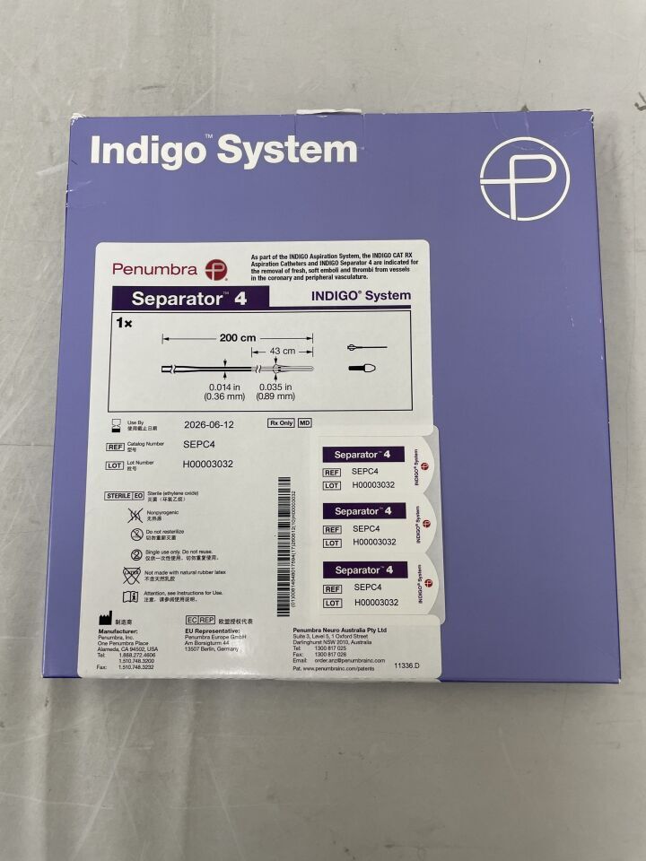 SEPC4 - PENUMBRA - Indigo Separator 4, 200cm, (BX/1) - ( Expiry Date: 2026-06-12 )
