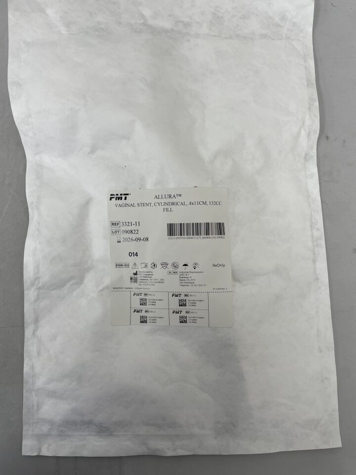 3321-11 - PMT - vaginal stent, cylindrical, 4x11cm, 132cc fill, (EA) - ( Expiry Date: 2026-09-08 )