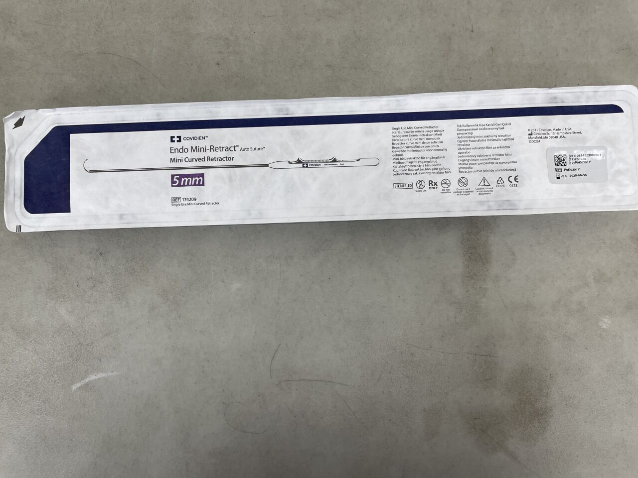 174209 - COVIDIEN - Endo Mini-Retract 5mm, Roticulator, (EA) - ( Expiry Date: 2025-09-26 )