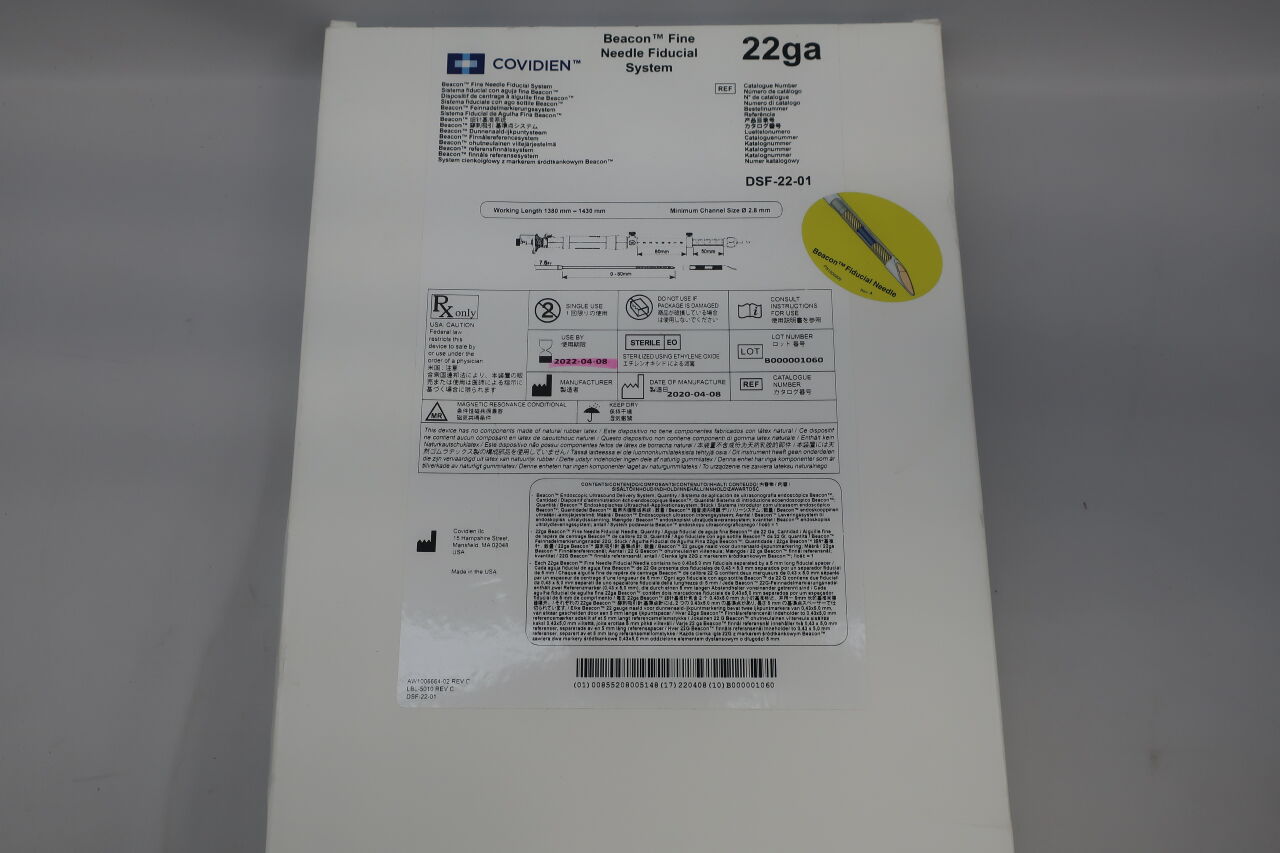 DSF-22-01 - COVIDIEN - Beacon EUS Fine Needle Fiducial (FNF) Delivery System, 22G, (BX/1) - ( Expiry Date: 2025-12-11 )
