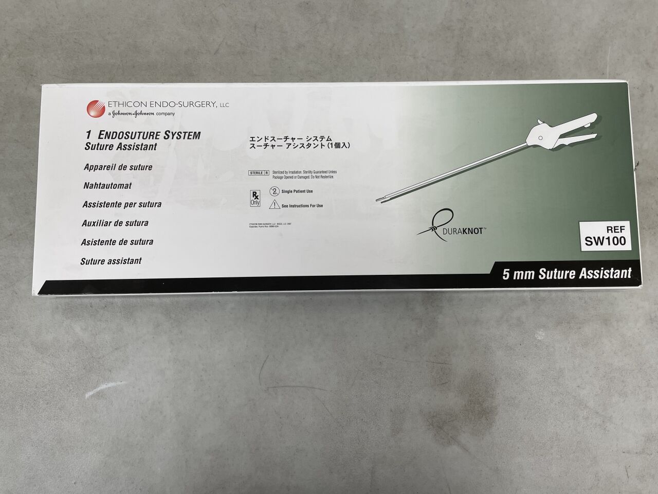 SW100 - ETHICON - Ethicon Suture Assistant, 5 mm Size, (BX/1) - ( Expiry Date: 2024-06-09 )