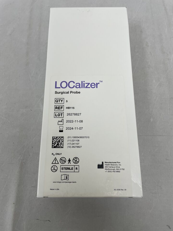 HB115 - HOLOGIC - LOCalizer Surgical Probe, (BX/5) - ( Expiry Date: 2025-10-07 )