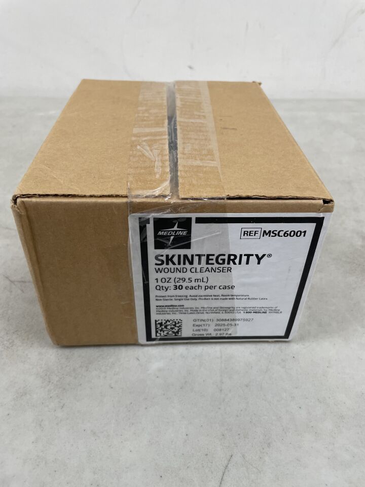 MSC6001 - MEDLINE - Skintegrity Wound Cleanser, 1oz, (BX/30) - ( Expiry Date: 2026-02-28 )