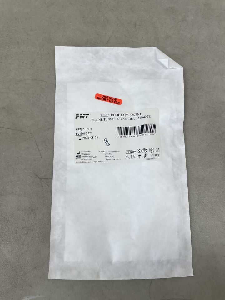 2105-5 - PMT - Electrode Accessory In-Line Tunneling Needle 12 Gauge, (EA) - ( Expiry Date: 2025-02-05 )