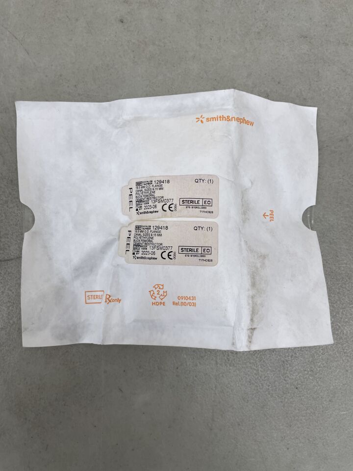 129418 - SMITH & NEPHEW - Buck Femoral Cement Restrictor 18.5mm, (EA) - ( Expiry Date: 2025-02-05 )