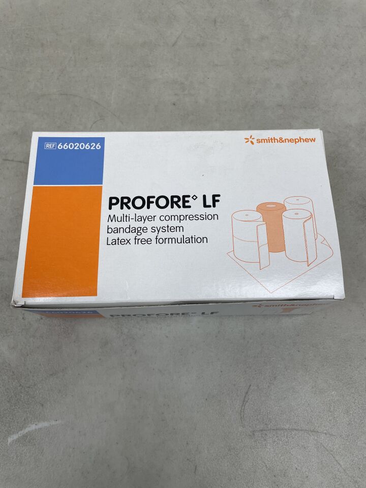 66020626 - SMITH & NEPHEW - Profore LF Multi-Layer Compression Bandage System, (BX/1) - ( Expiry Date: 2024-02-06 )