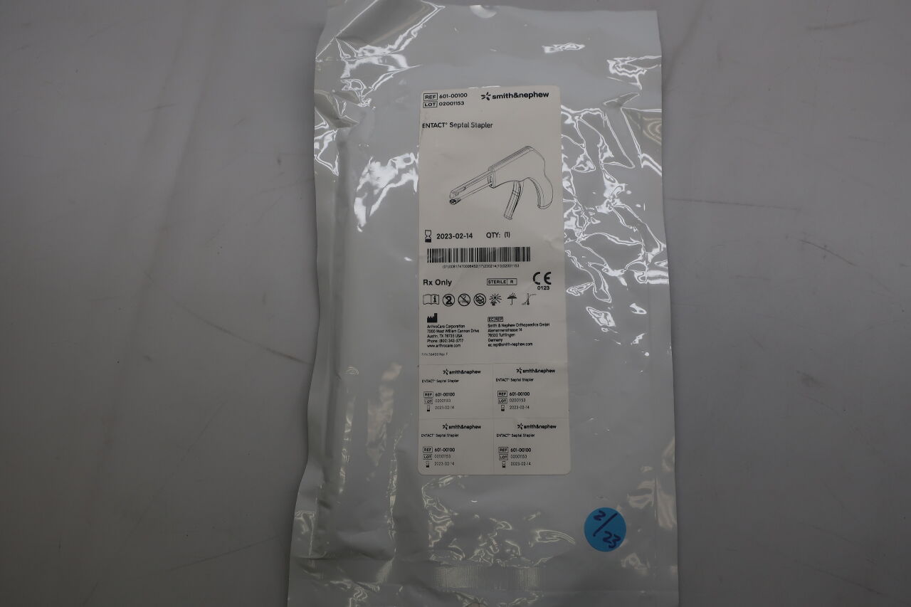 601-00100 - SMITH & NEPHEW - Entact Septal Staple, (EA) - ( Expiry Date: 2024-05-23 )