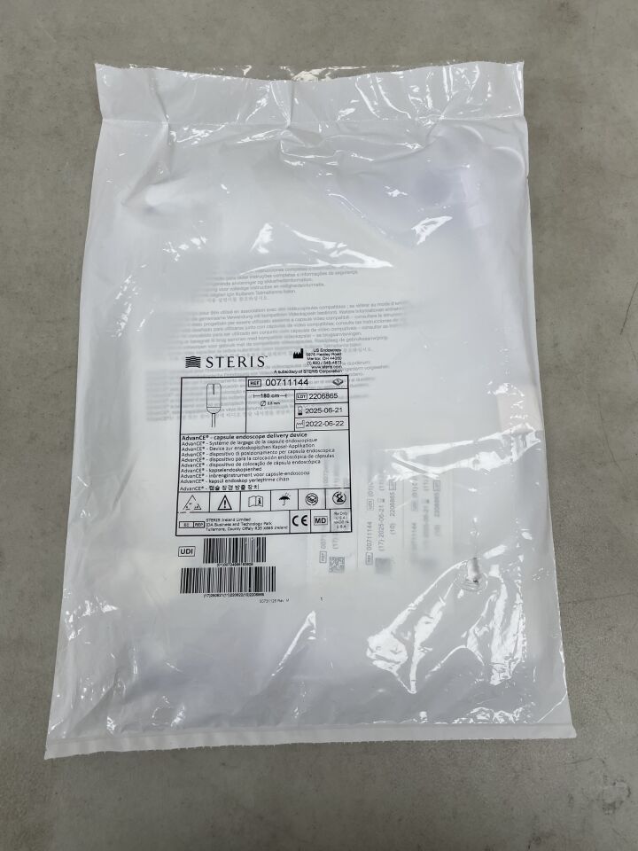 711144 - STERIS - AdvanCE Capsule Endoscope Delivery Device, (EA) - ( Expiry Date: 2026-01-08 )