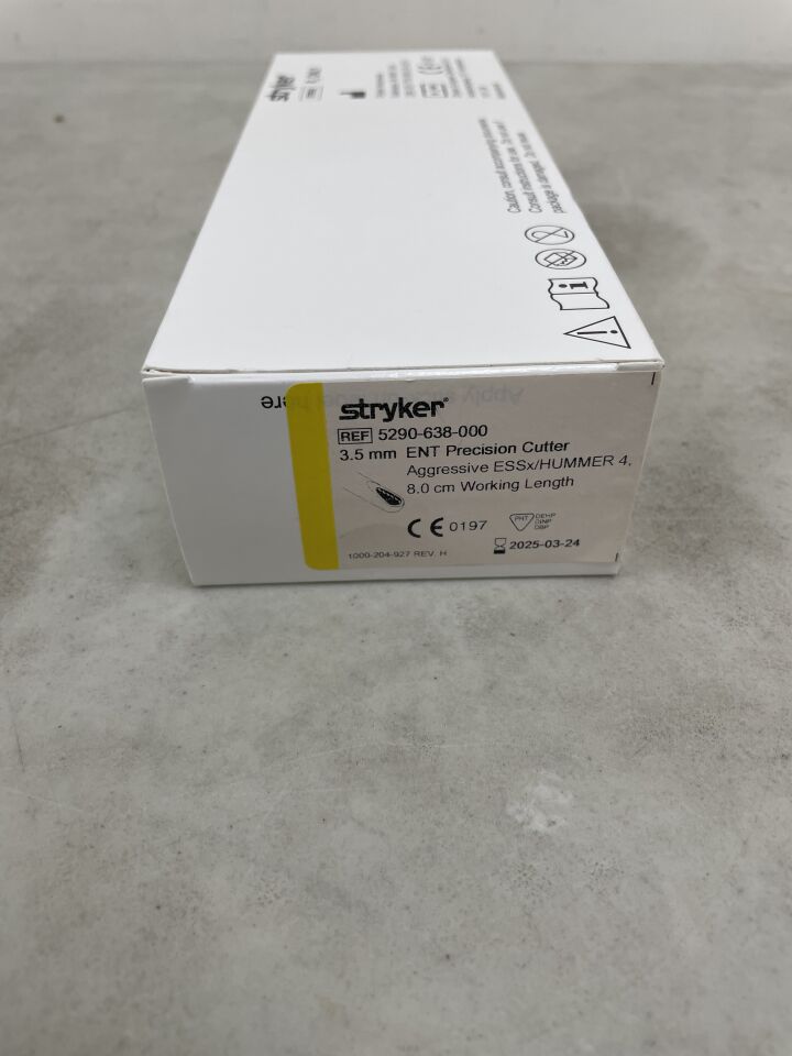 5290-638-000 - STRYKER - 3.5mm ENT Precision Cutter Aggressive ESSx/Hummer 4, (BX/5) - ( Expiry Date: 2025-05-25 )