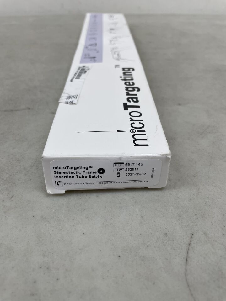 66-IT-14S - FHC - microTargeting Sterotactic Frame Insertion Tube Set, 5X, (BX/1) - ( Expiry Date: 2027-05-02 )