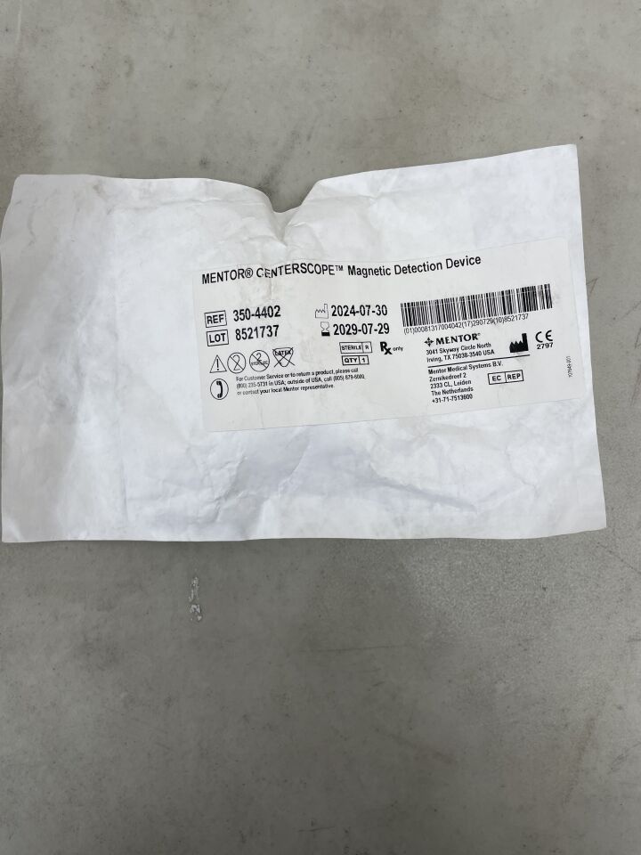 350-4402 - MENTOR - CENTERSCOPE Magnetic Detection Device, (EA) - ( Expiry Date: 2029-07-29 )