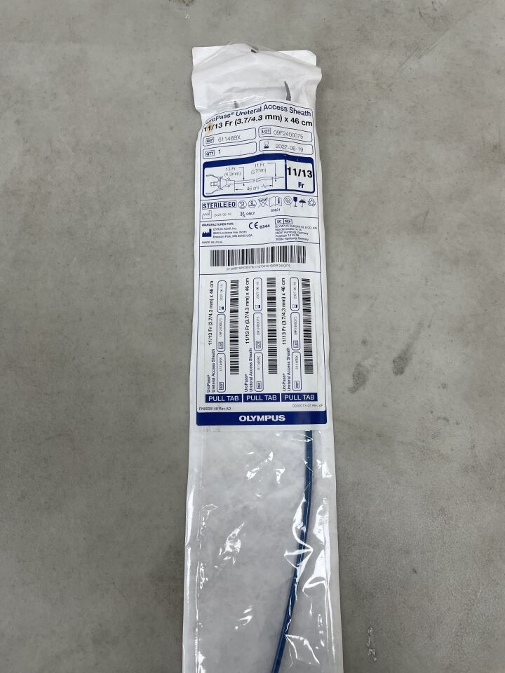 61146BX - OLYMPUS - UroPass Ureteral Access Sheath 11/13F x 46cm, (EA) - ( Expiry Date: 2027-06-19 )